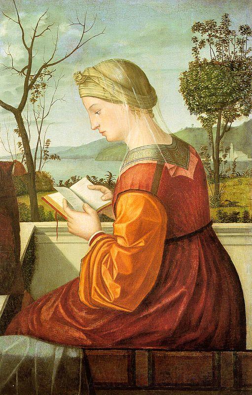 Vittore Carpaccio The Virgin Reading Germany oil painting art